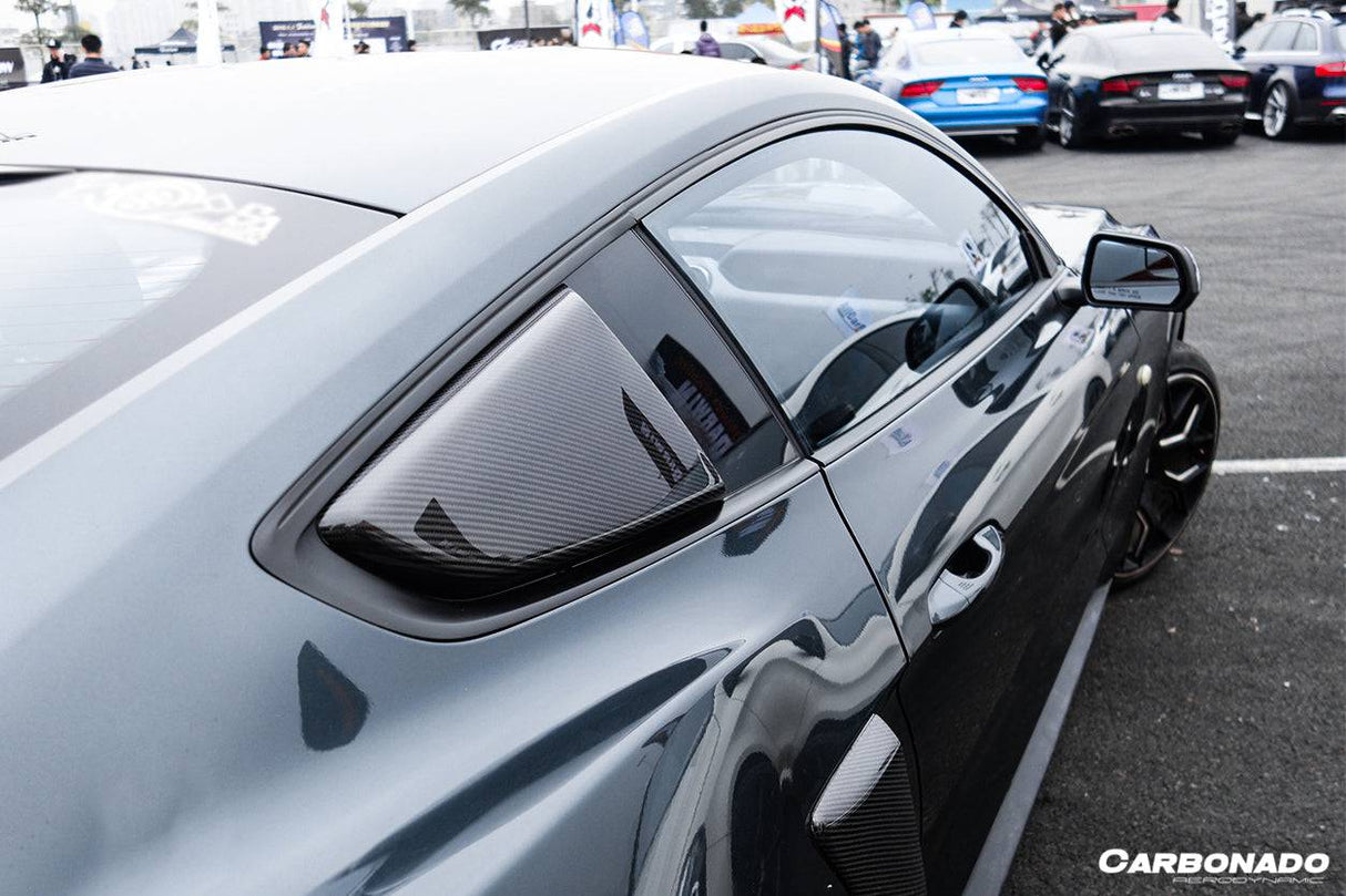 2015-2023 Ford Mustang Rsh Style Quarter Window Scoops