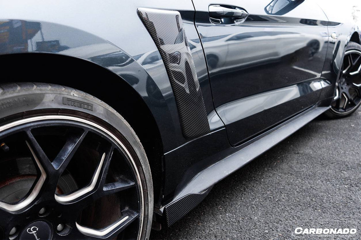 2015-2017 Ford Mustang Rsh Style Side Skirts Winglets