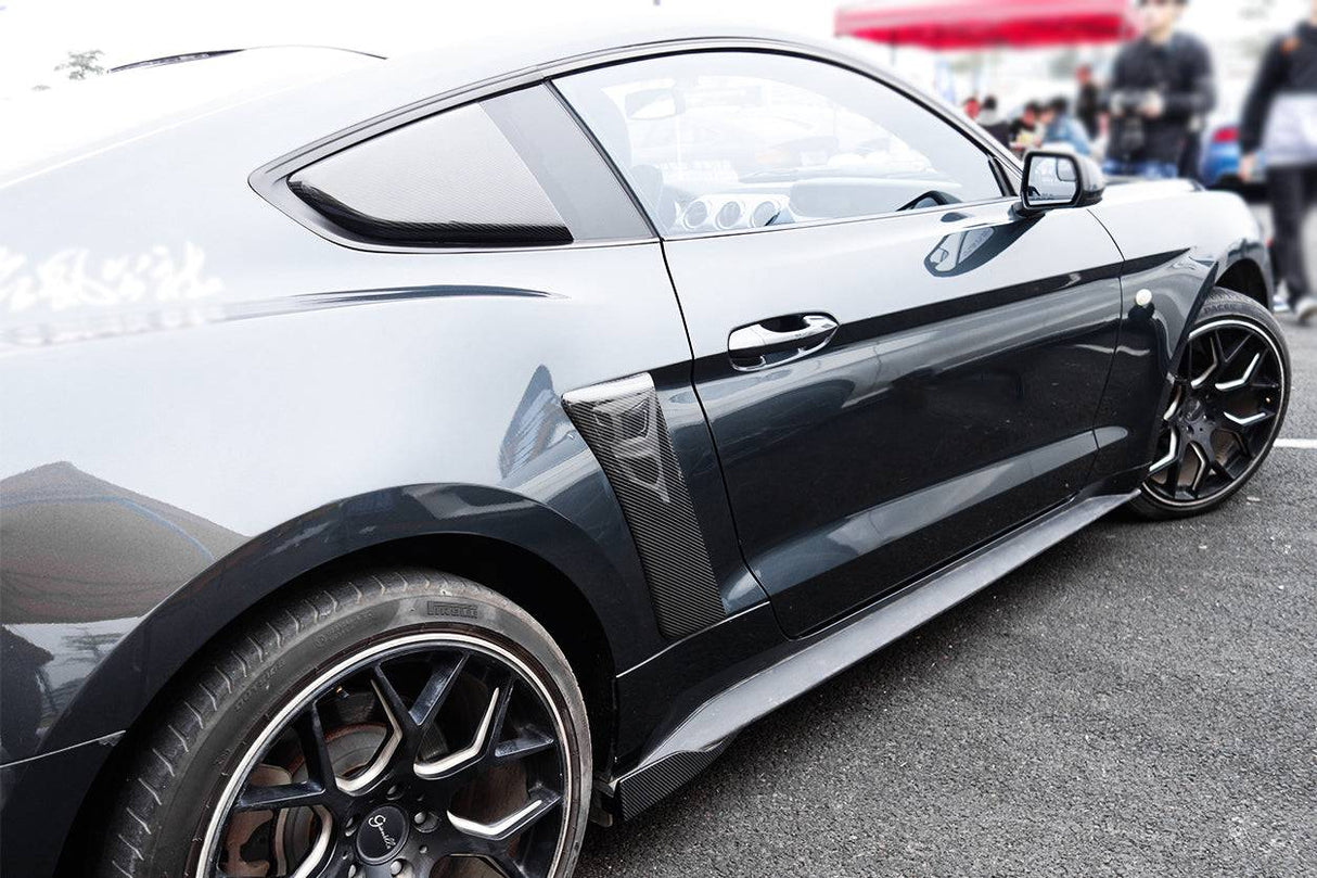 2015-2023 Ford Mustang Rsh Style Quarter Window Scoops
