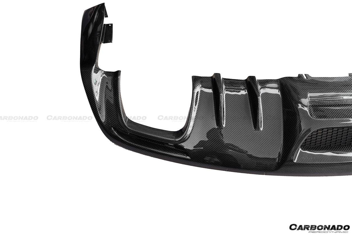 2015-2017 Ford Mustang Rsh Style Carbon Fiber Rear Lip