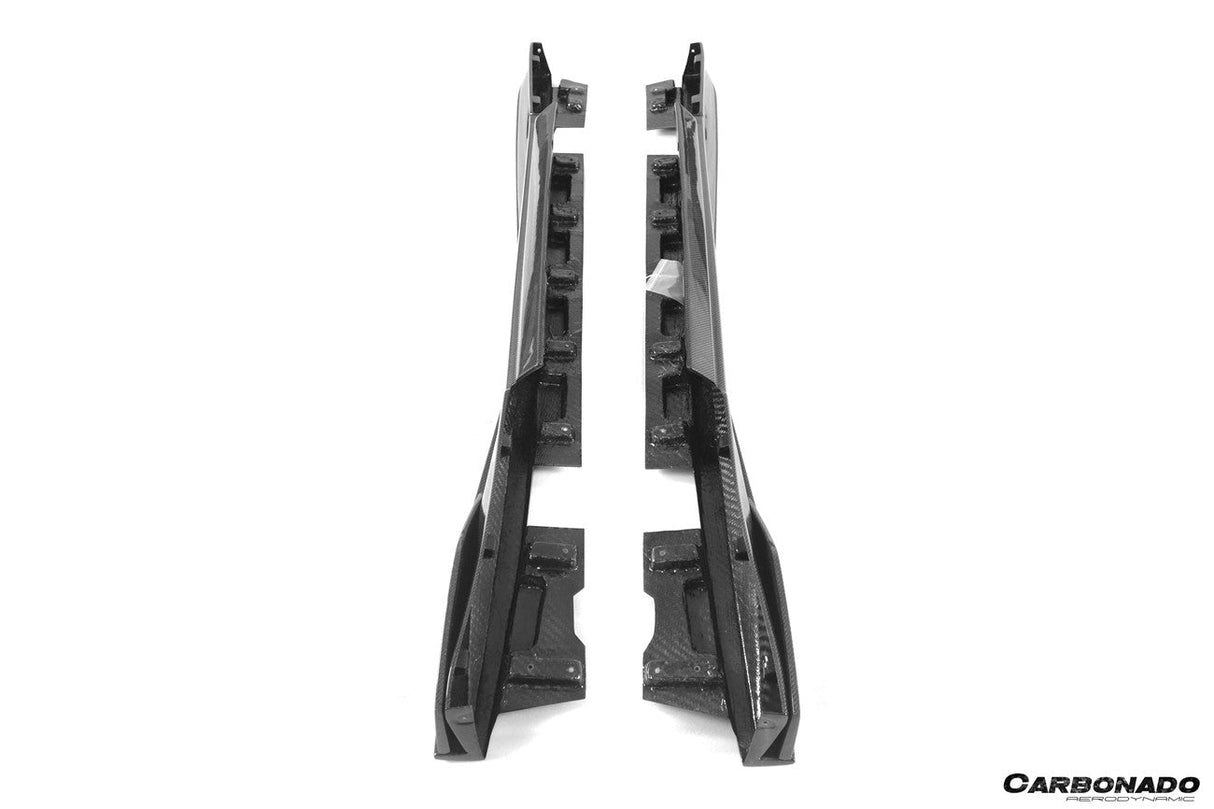 2007-2025 Nissan GTR R35 CBA DBA EBA VS Style Carbon Fiber Side Skirts