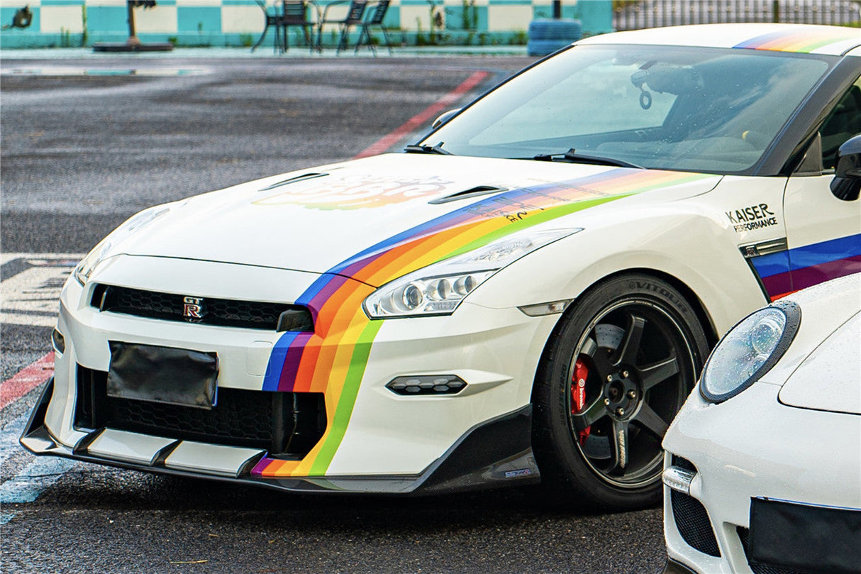 2023-2025 Nissan GTR R35 VS Style Carbon Fiber Front Lip