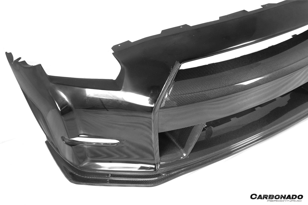 2008-2016 Nissan GTR R35 CBA DBA NISMO Ver15 Style Front Bumper
