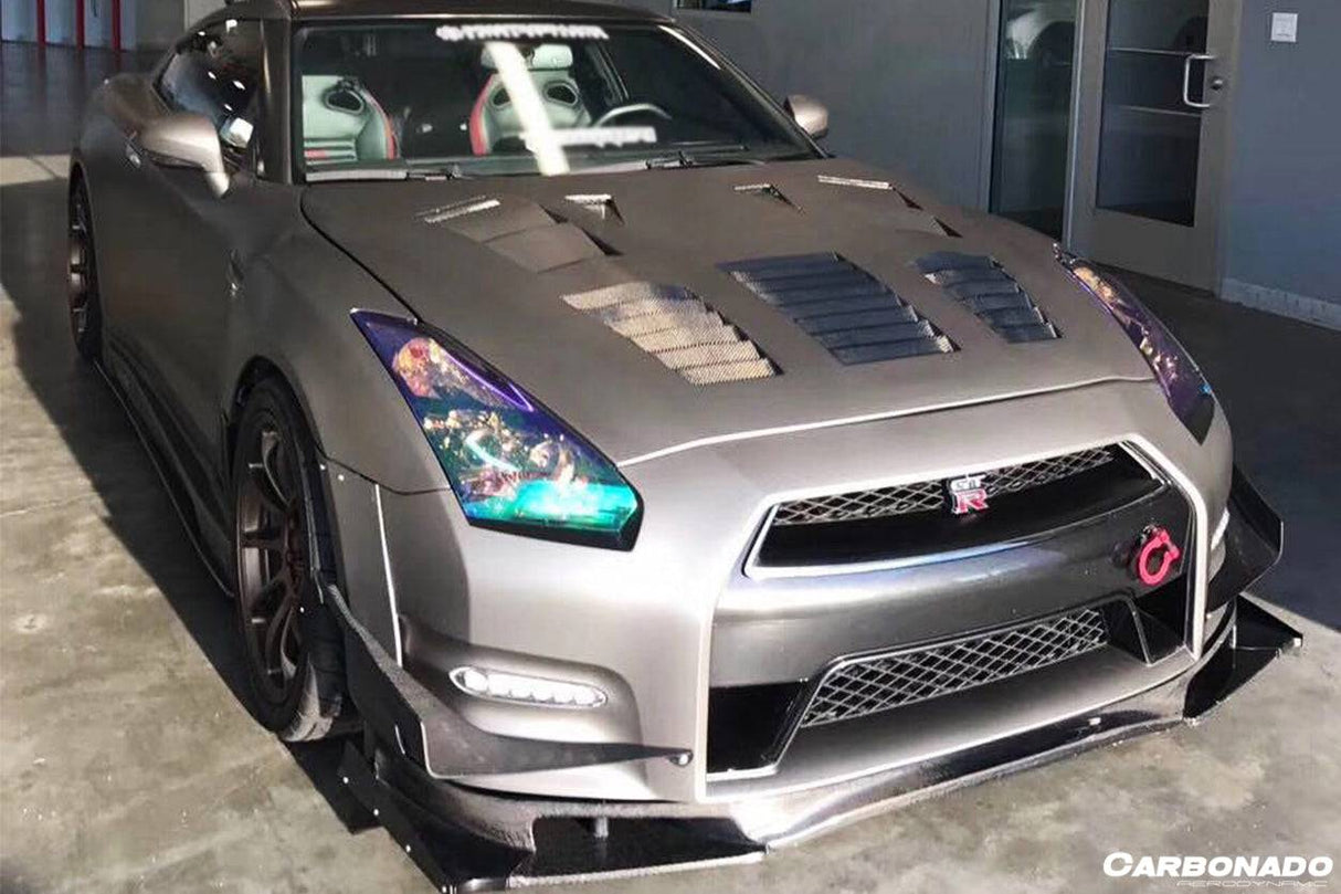 2009-2016 Nissan GTR R35 CBA DBA TP-2 Style Hood