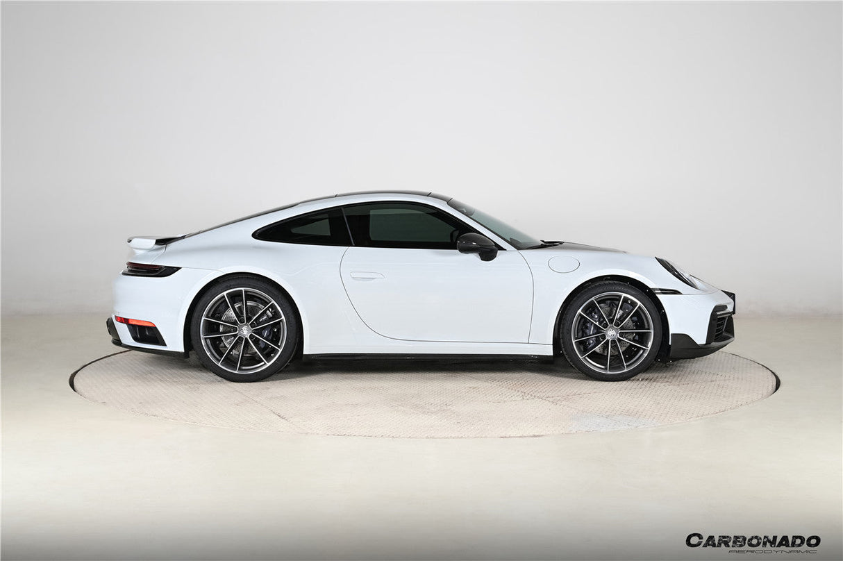 2020-2026 Porsche 911 992.1 | 992.2 Carrera | Targa Turbo SD Style Autoclave Carbon Fiber Side Skirts | Fits 4, 4S, GTS, T, Cabriolet