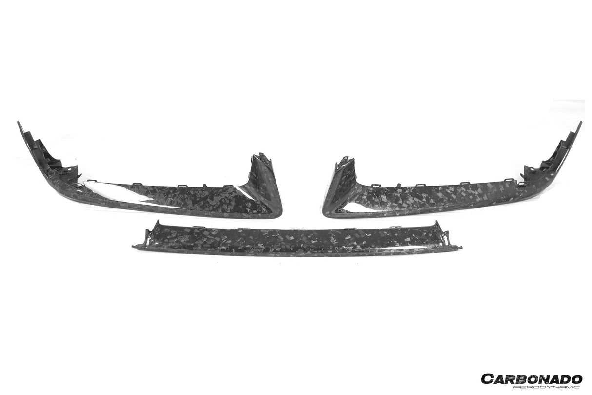 2020-2024 Porsche 911 992.1 Turbo SD Style Autoclave Carbon Fiber Front Lip | Fits Turbo, Turbo S
