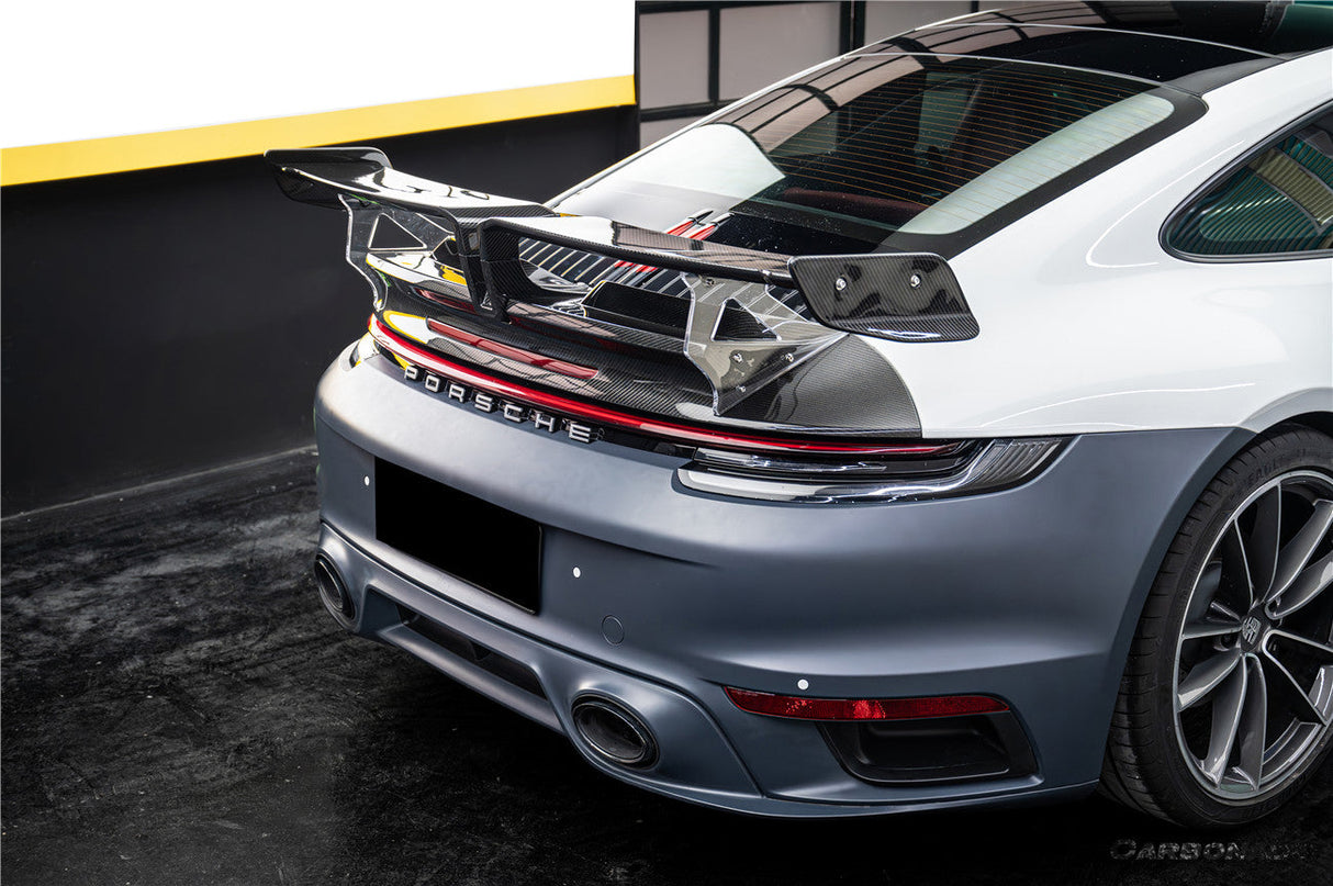2019-2024 Porsche 911 992 Carrera S 4 4S TA Style Autoclave Carbon Fiber Trunk Spoiler Wing