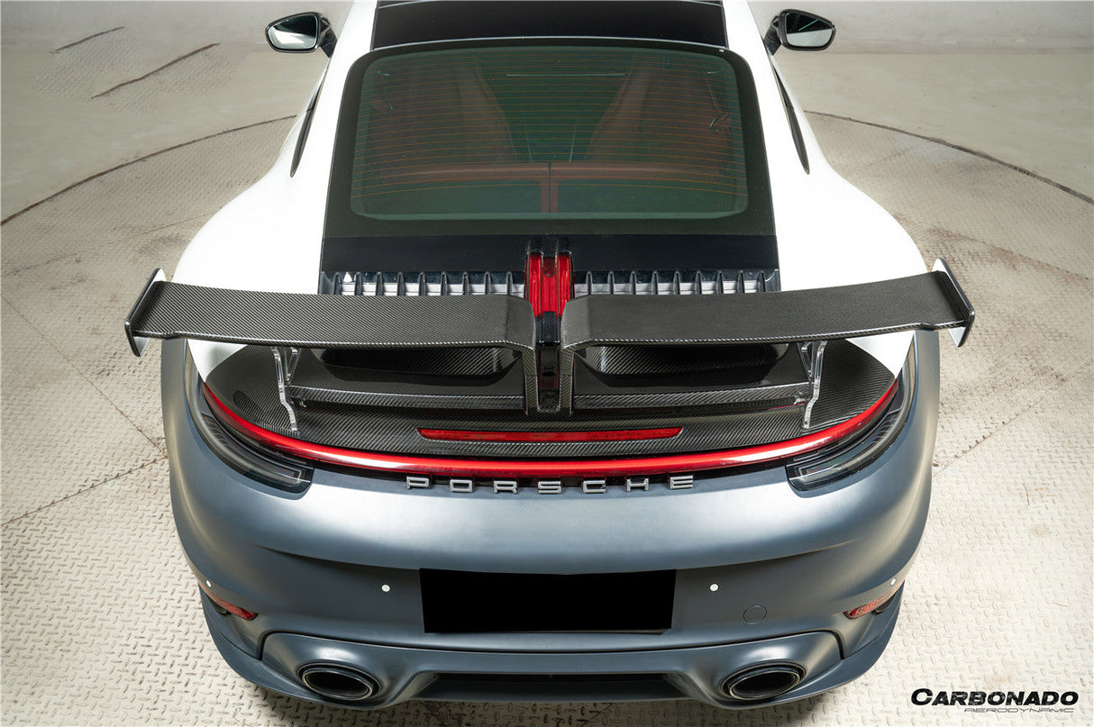 2019-2024 Porsche 911 992 Carrera S 4 4S TA Style Autoclave Carbon Fiber Trunk Spoiler Wing