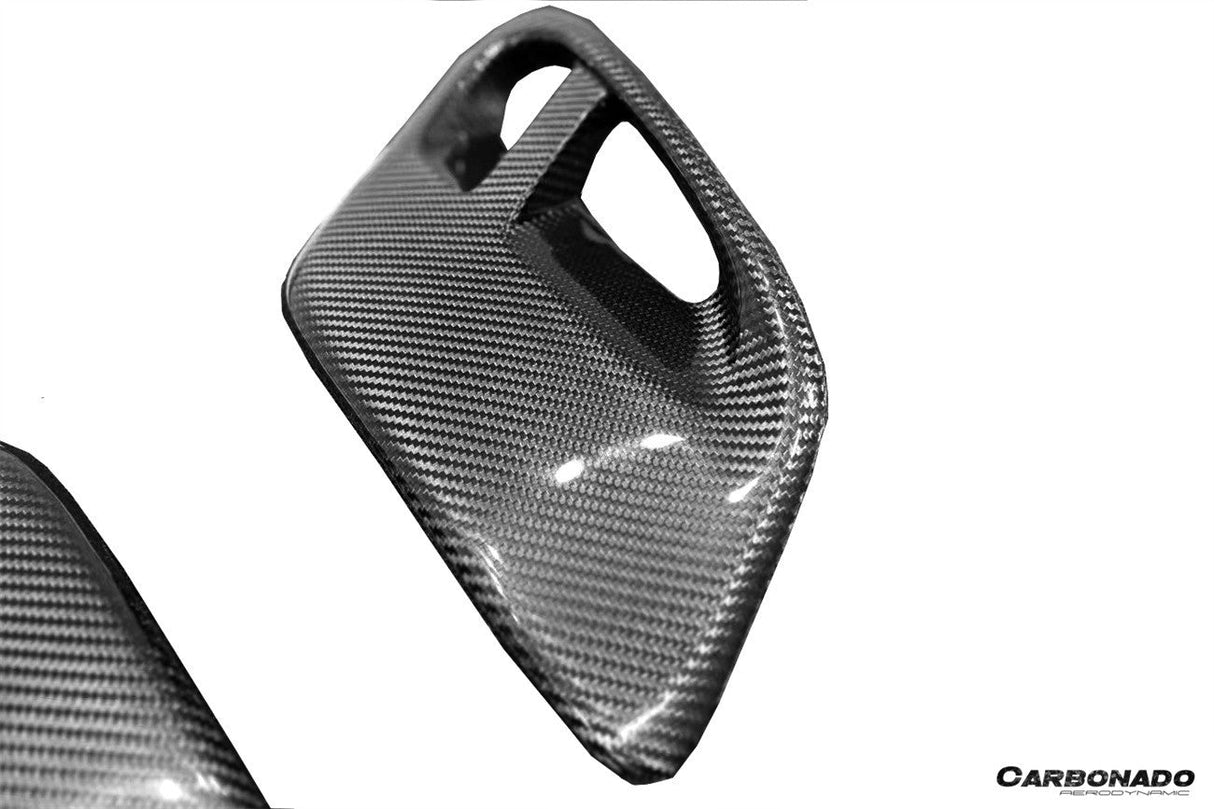 2020-2024 Porsche 911 992.1 Turbo S And Turbo S Cabriolet 9D Style Autoclave Carbon Fiber Quarter Panel Side Scoops