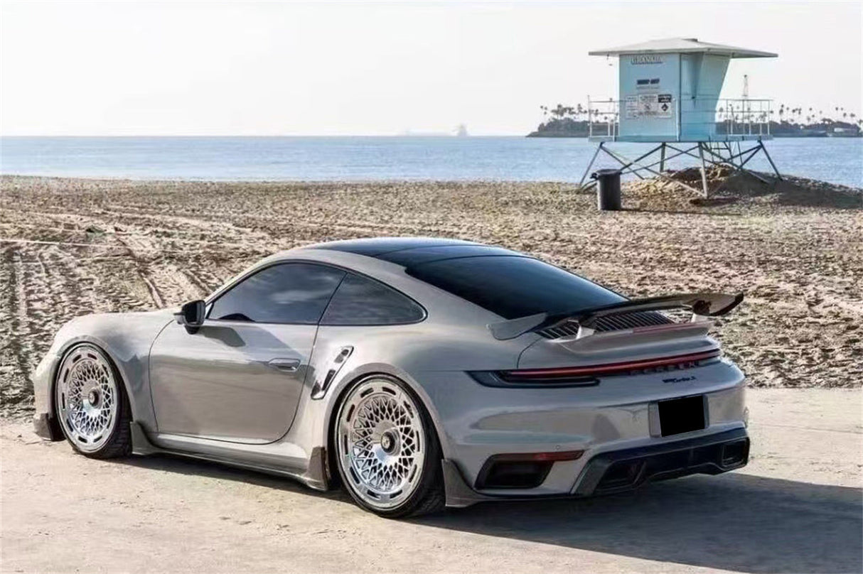 2020-2024 Porsche 911 992.1 Turbo S And Turbo S Cabriolet 9D Style Autoclave Carbon Fiber Wing Trunk Spoiler