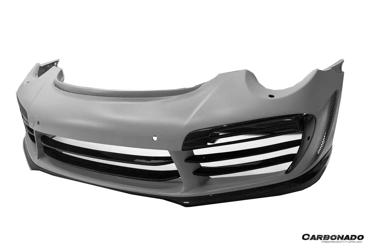 2016-2019 Porsche 911 991.2 Turbo s TP Style Front Bumper