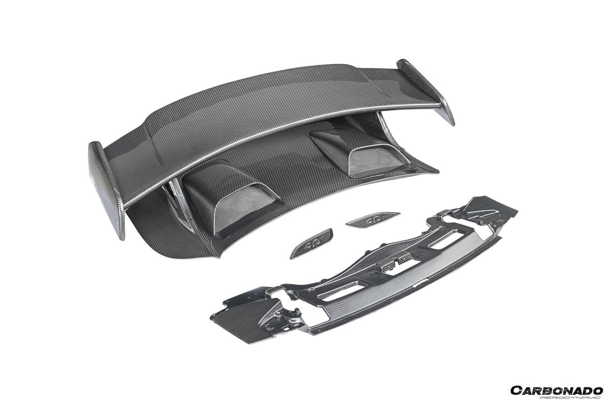 2013-2019 Porsche Carrera 911 991.2 Autoclave Carbon Fiber Trunk Spoiler Wing Carbonado (GT3) Fits: 4, S, 4S, GTS, 4 GTS