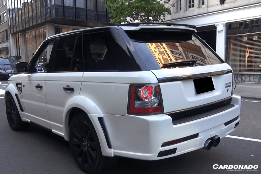 2010-2012 Land Rover Range Rover Sport M style Mid-Exhaust Rear Lip