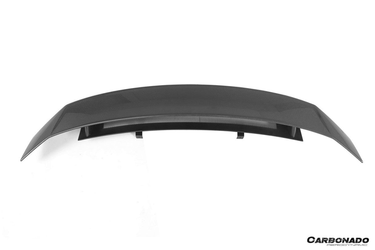 2016-2025 Audi R8 GEN2 Coupe ONLY GT Style Carbon Fiber Trunk Wing with Base