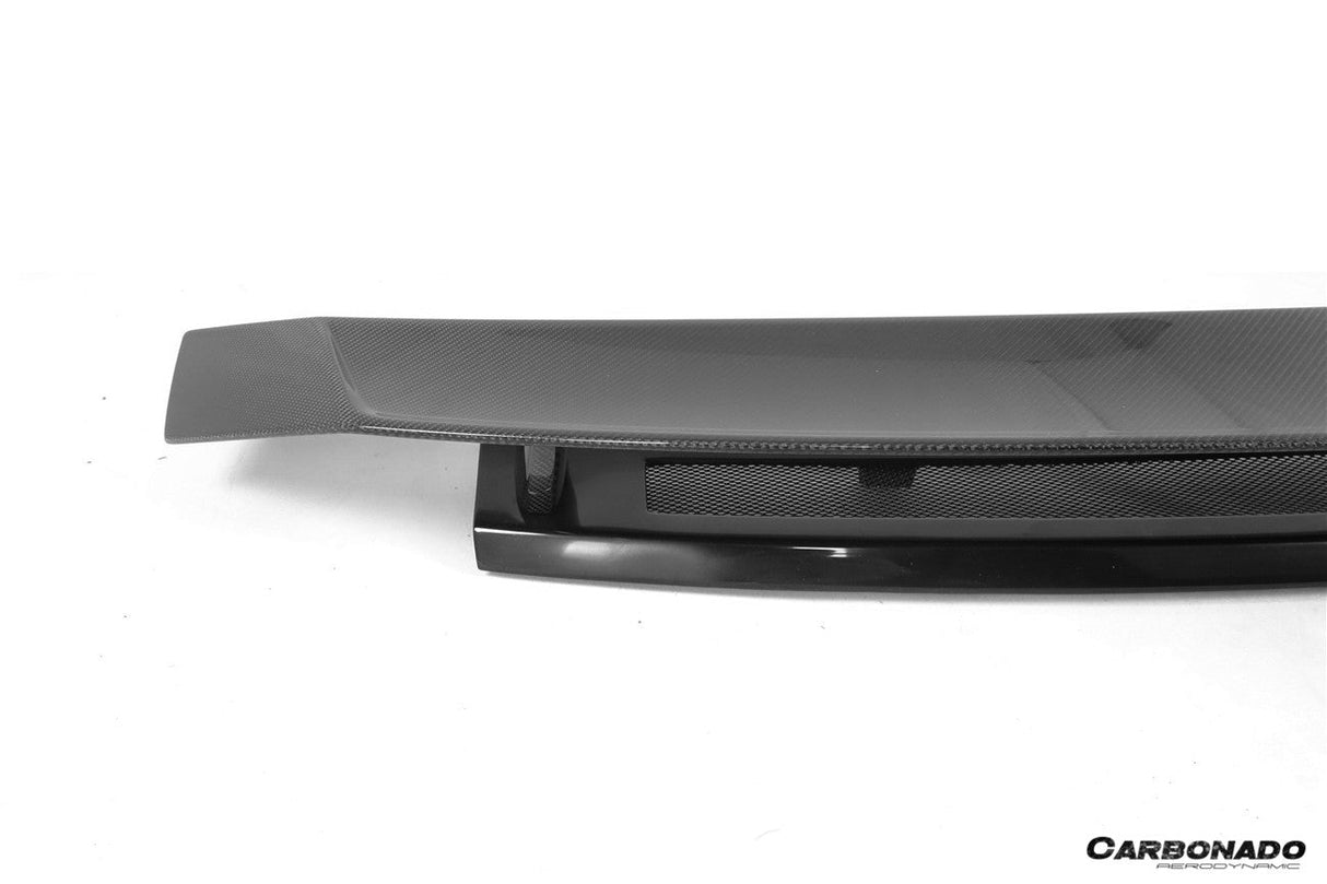 2016-2025 Audi R8 GEN2 Coupe ONLY GT Style Carbon Fiber Trunk Wing with Base
