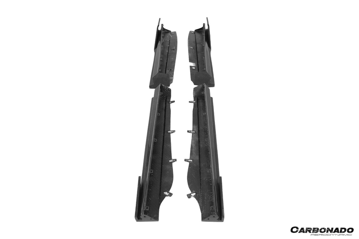 2020-2023 McLaren GT WP Style DRY Carbon Fiber Side Skirts