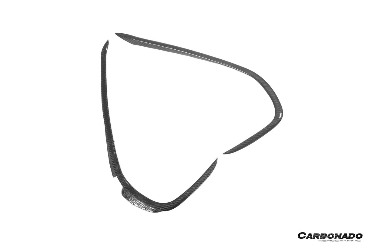 2020-2023 McLaren GT WP Style DRY Carbon Fiber Side Air Intake Blades
