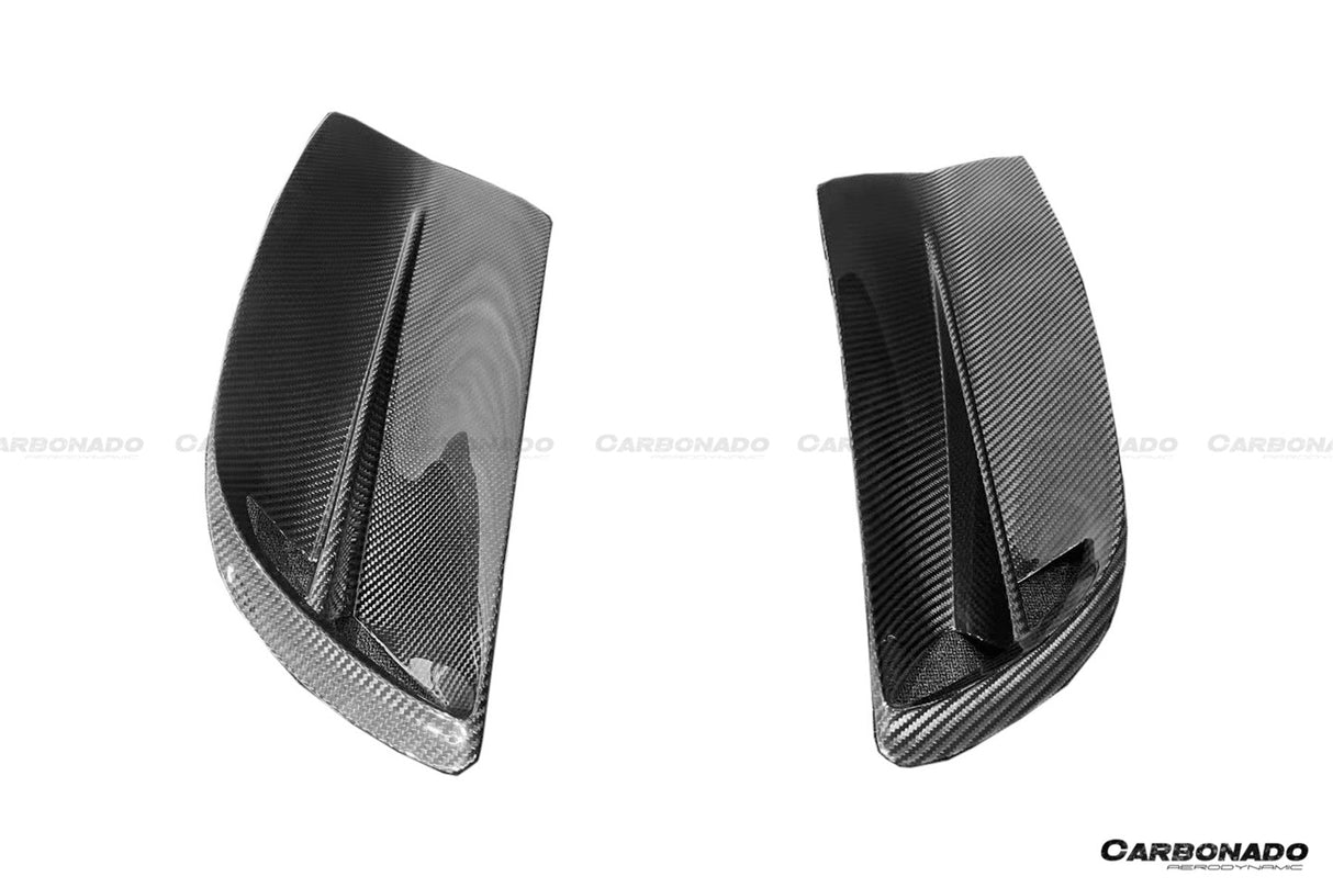 2020-UP Maserati MC20 MCPura MSY Style DRY Carbon Fiber Fender Vents