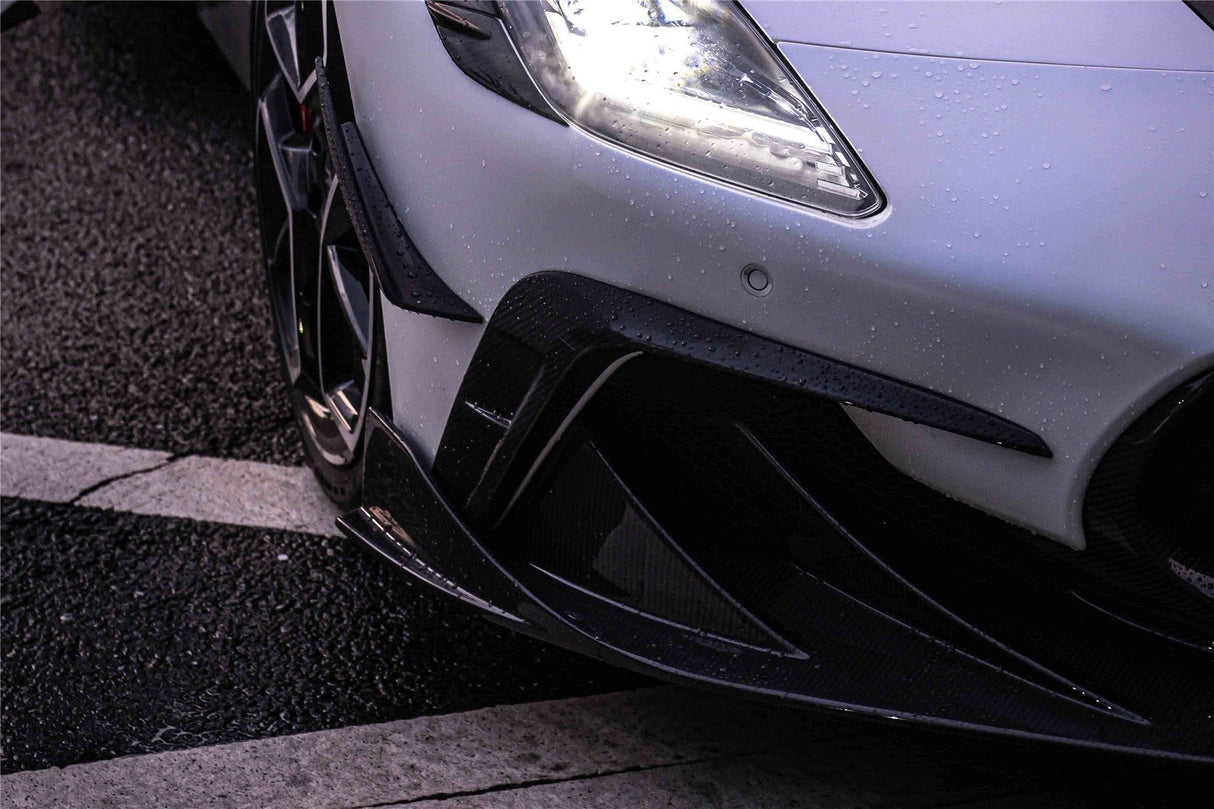 2020-2025 Maserati MC20 MSY Style DRY Carbon Fiber Front Bumper Vents