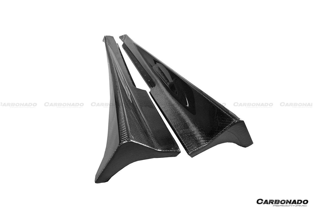 2010-2015 Chevrolet Camaro OEM Style Carbon Fiber Side Skirts