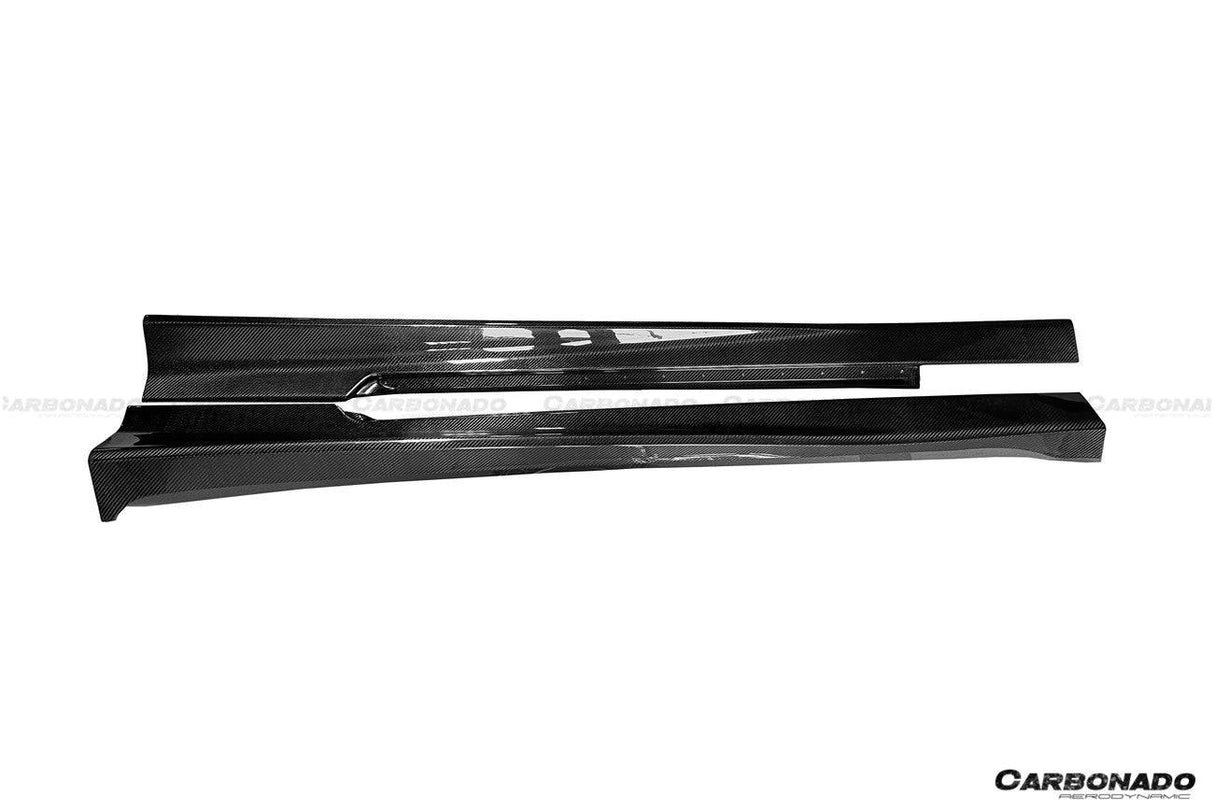 2010-2015 Chevrolet Camaro OEM Style Carbon Fiber Side Skirts