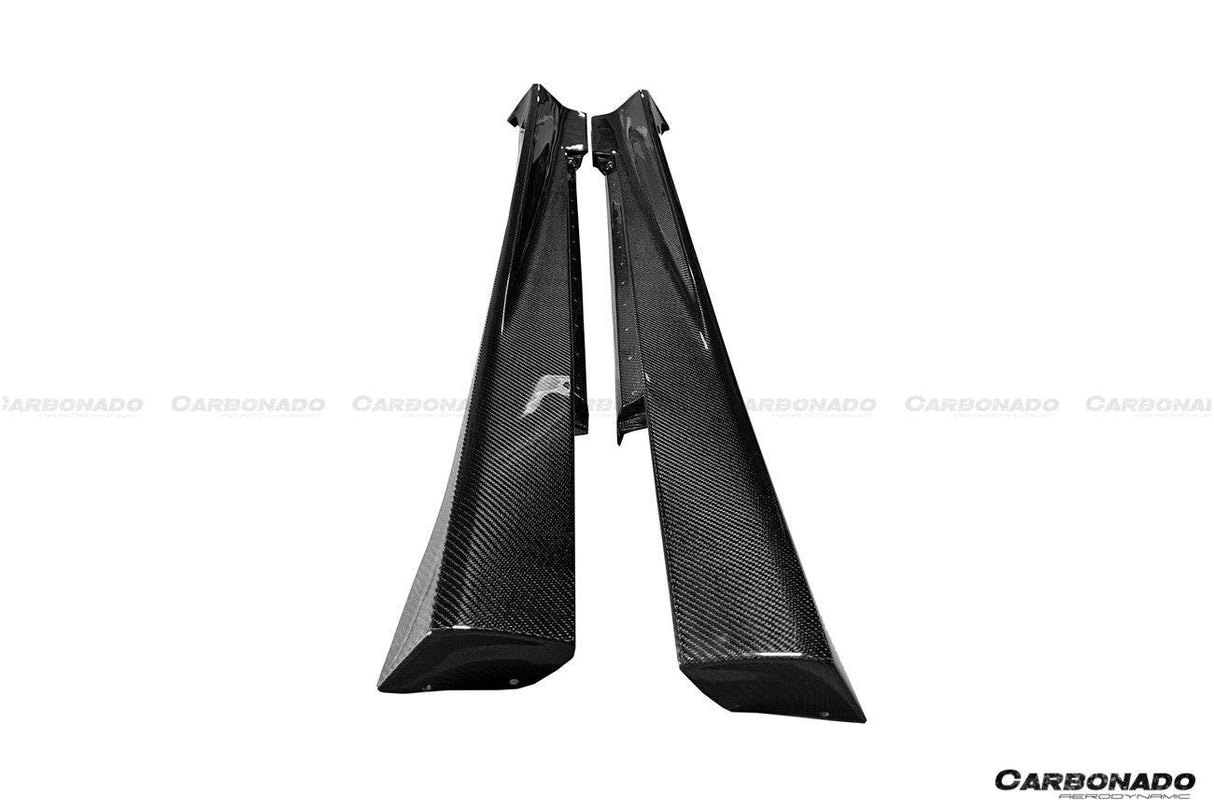 2010-2015 Chevrolet Camaro OEM Style Carbon Fiber Side Skirts
