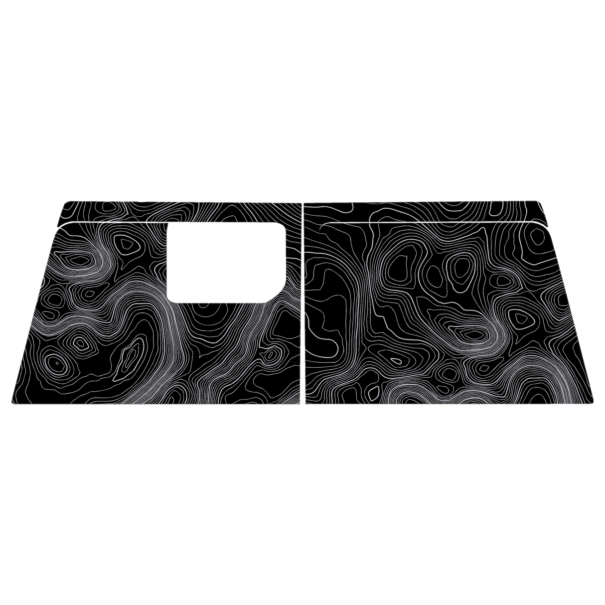 Topo Cargo Area Overlay Kit Part 1 (Printed Series) - 2021+ Bronco 4 Door