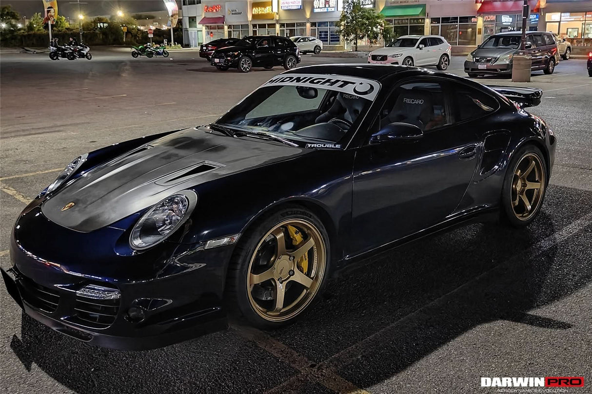 DarwinPRO 2005-2012 Porsche 911 997 Carrera & S & 4S & Turbo & 06-12 Cayman 987 GT2RS Style Hood
