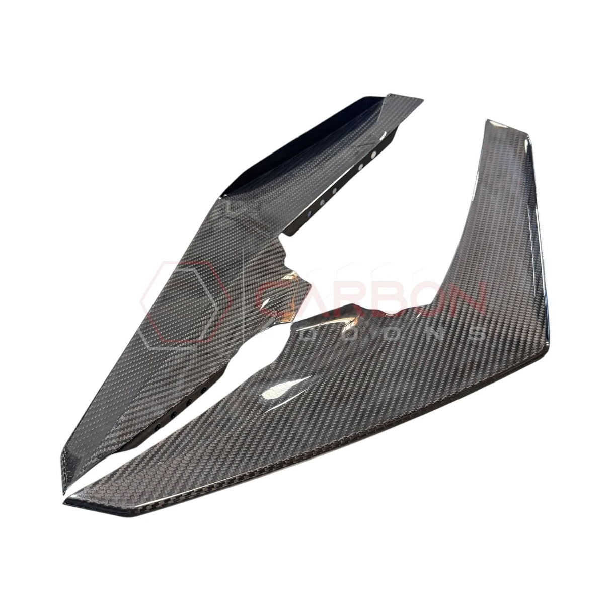 2016-2018 Camaro SS Carbon Fiber Front Bumper Canards