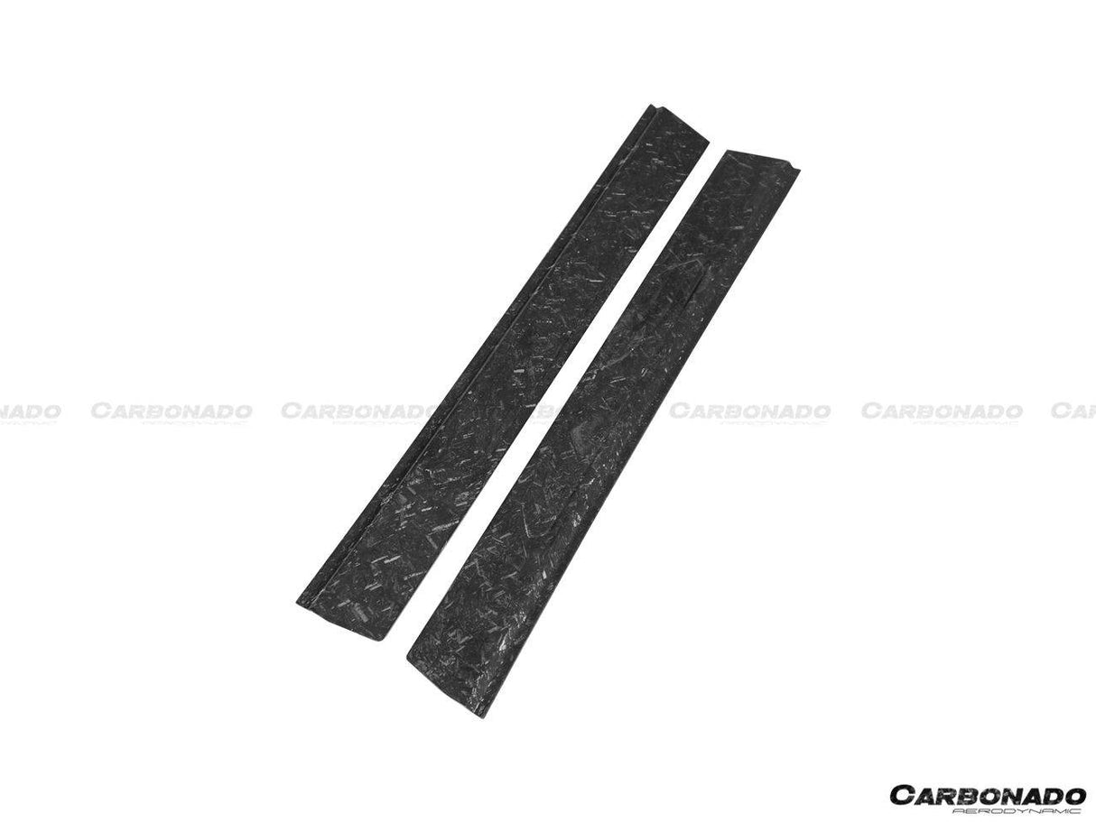 2011-2016 Lamborghini Aventador LP700 Coupe Roadster OEM Style Carbon Fiber Door Still Plate Caps