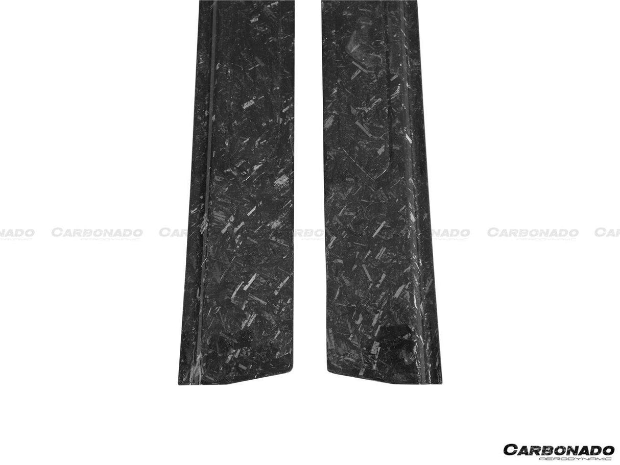 2011-2016 Lamborghini Aventador LP700 Coupe Roadster OEM Style Carbon Fiber Door Still Plate Caps
