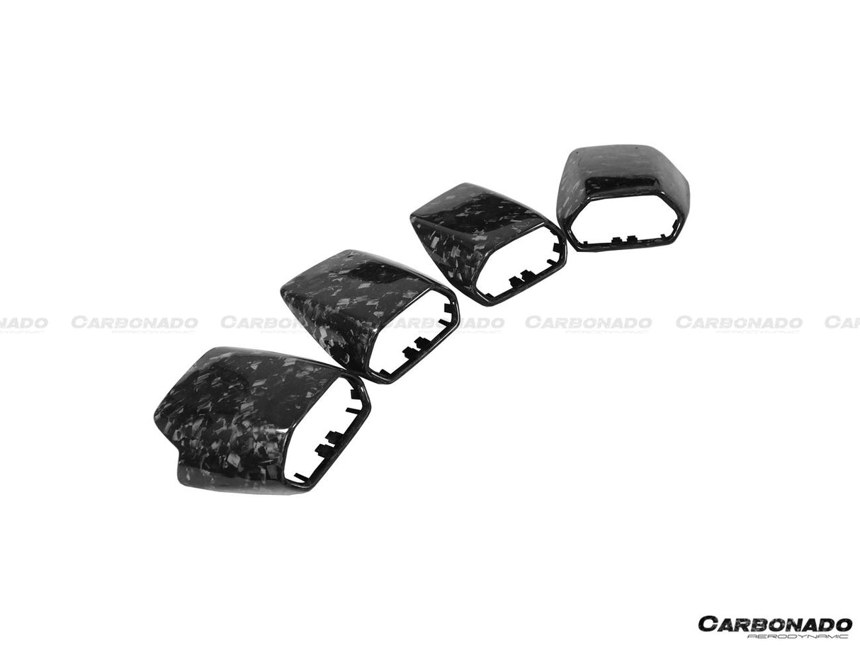2015-2019 Lamborghini Huracan LP610 LP580 EVO OEM Style Autoclave Carbon Fiber AC Panel Trim