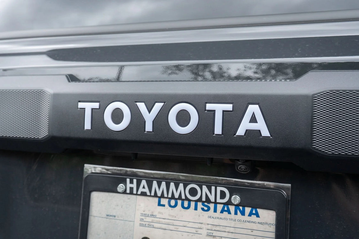 TOYOTA Rear Hatch Liftgate Acrylic Emblem Inlays - 2025+ 4Runner