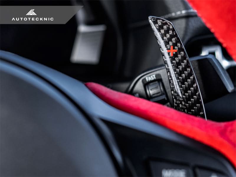 AutoTecknic Replacement Carbon Steering Wheel - A90 Supra 2020-Up