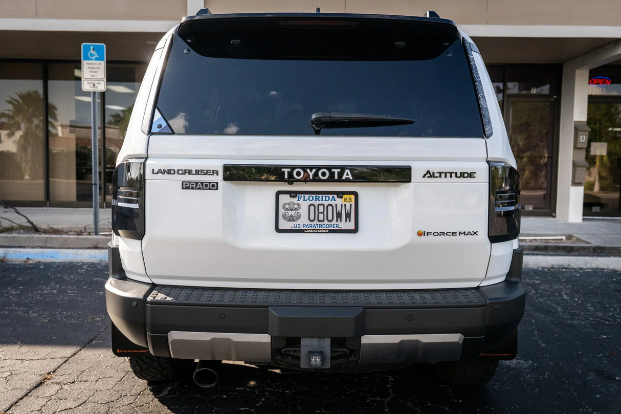 Heritage Rear Glass Button Trim Overlay - 2024+ Land Cruiser / GX 550