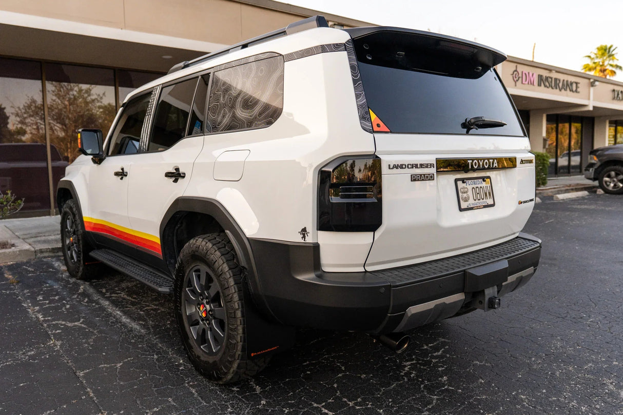 Heritage Rear Glass Button Trim Overlay - 2024+ Land Cruiser / GX 550