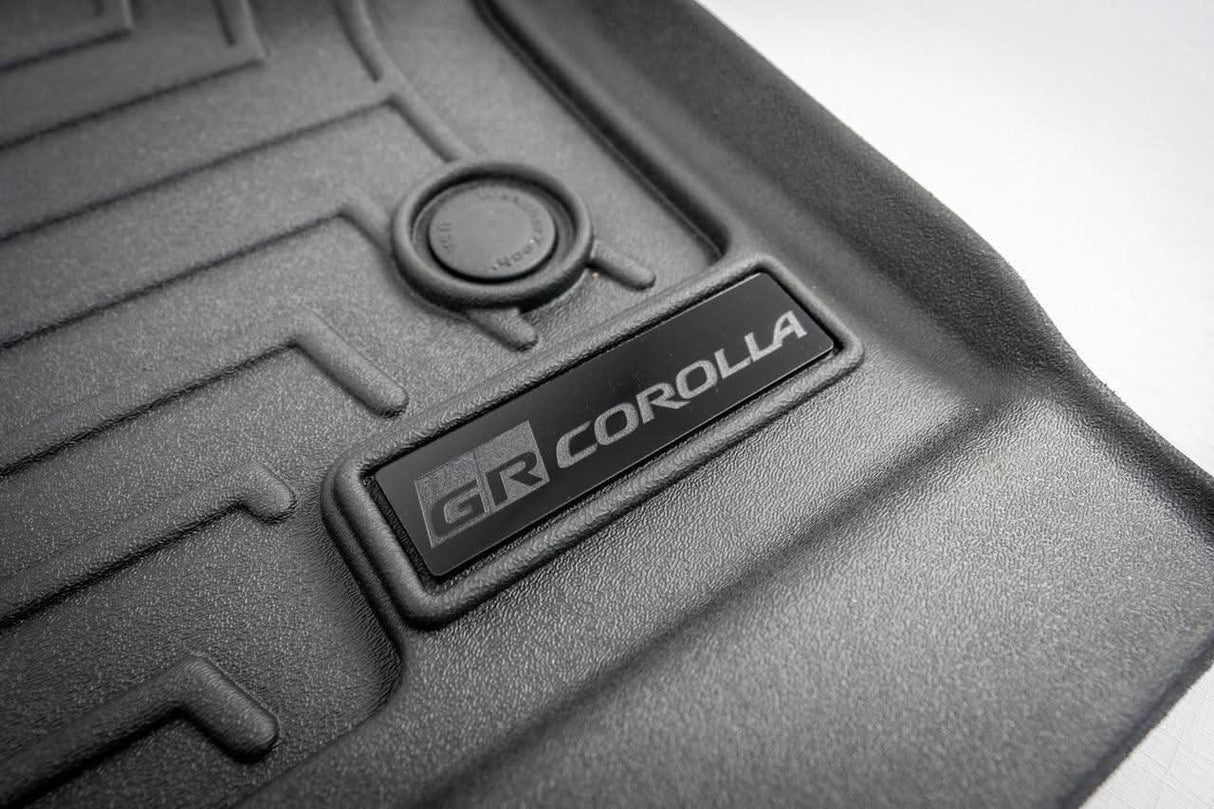 GR Corolla Emblem Inserts for Weathertech Floor Mats (Single) - 2023+ GR Corolla