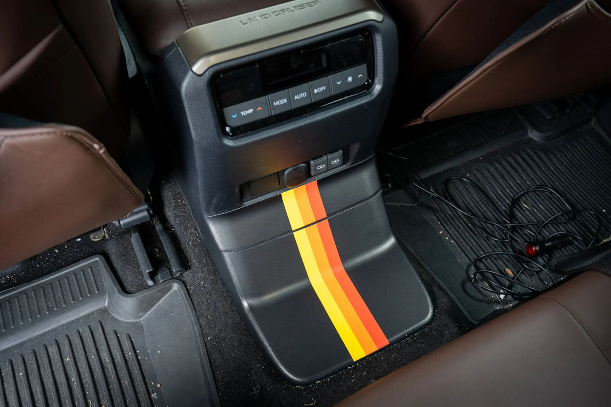Heritage Rear Center Console Panel Protection - 2024+ Land Cruiser