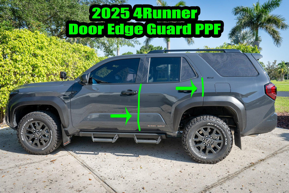 eXpert Door Edge Protection Film (Clear PPF) - 2025+ 4Runner