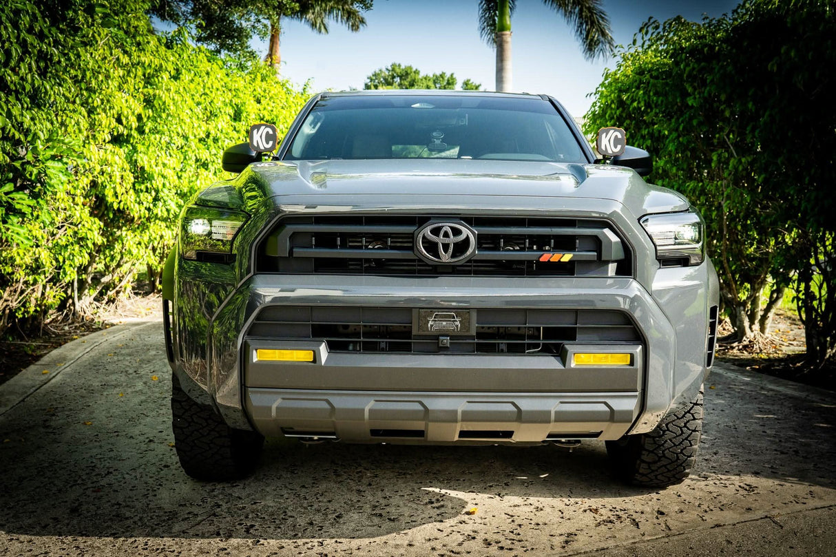 Front OEM Cover Topographic Overlays - *2024+ Tacoma / *2025+ 4Runner