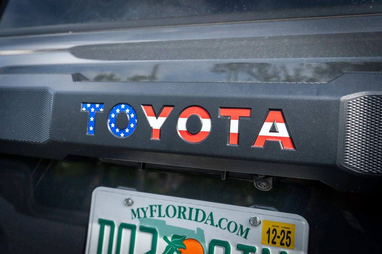 TOYOTA Freedom Series Rear Hatch Liftgate Emblem Inlays - 2025+ 4Runner