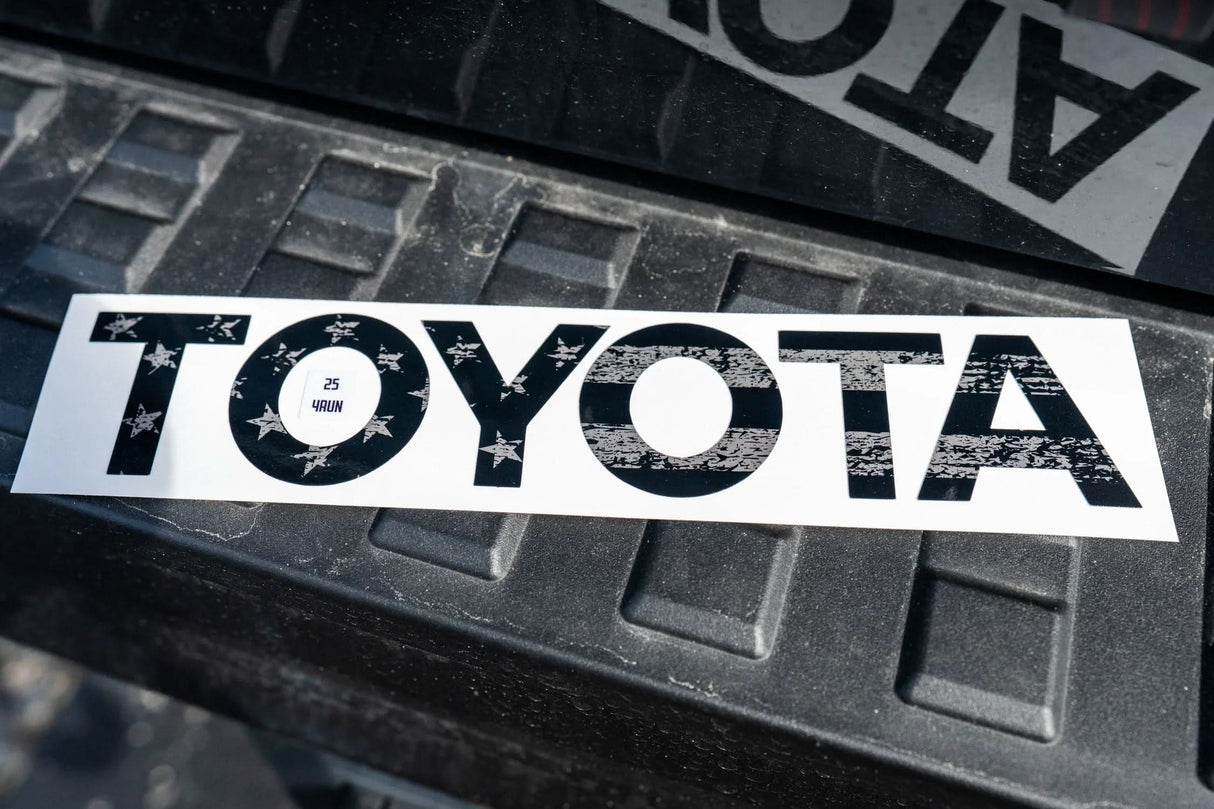 TOYOTA Freedom Series Rear Hatch Liftgate Emblem Inlays - 2025+ 4Runner