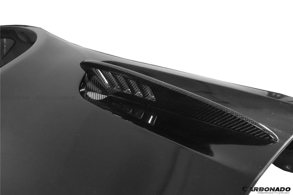 2015-2021 Mercedes Benz AMG GT GTS GTC GTR BK Style Partial Carbon Fiber Front Fender