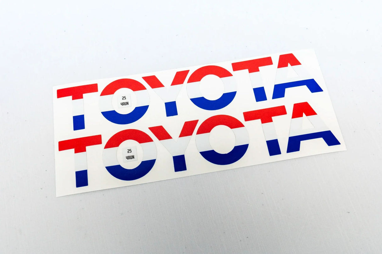 TOYOTA Freedom Series Rear Hatch Liftgate Emblem Inlays - 2025+ 4Runner