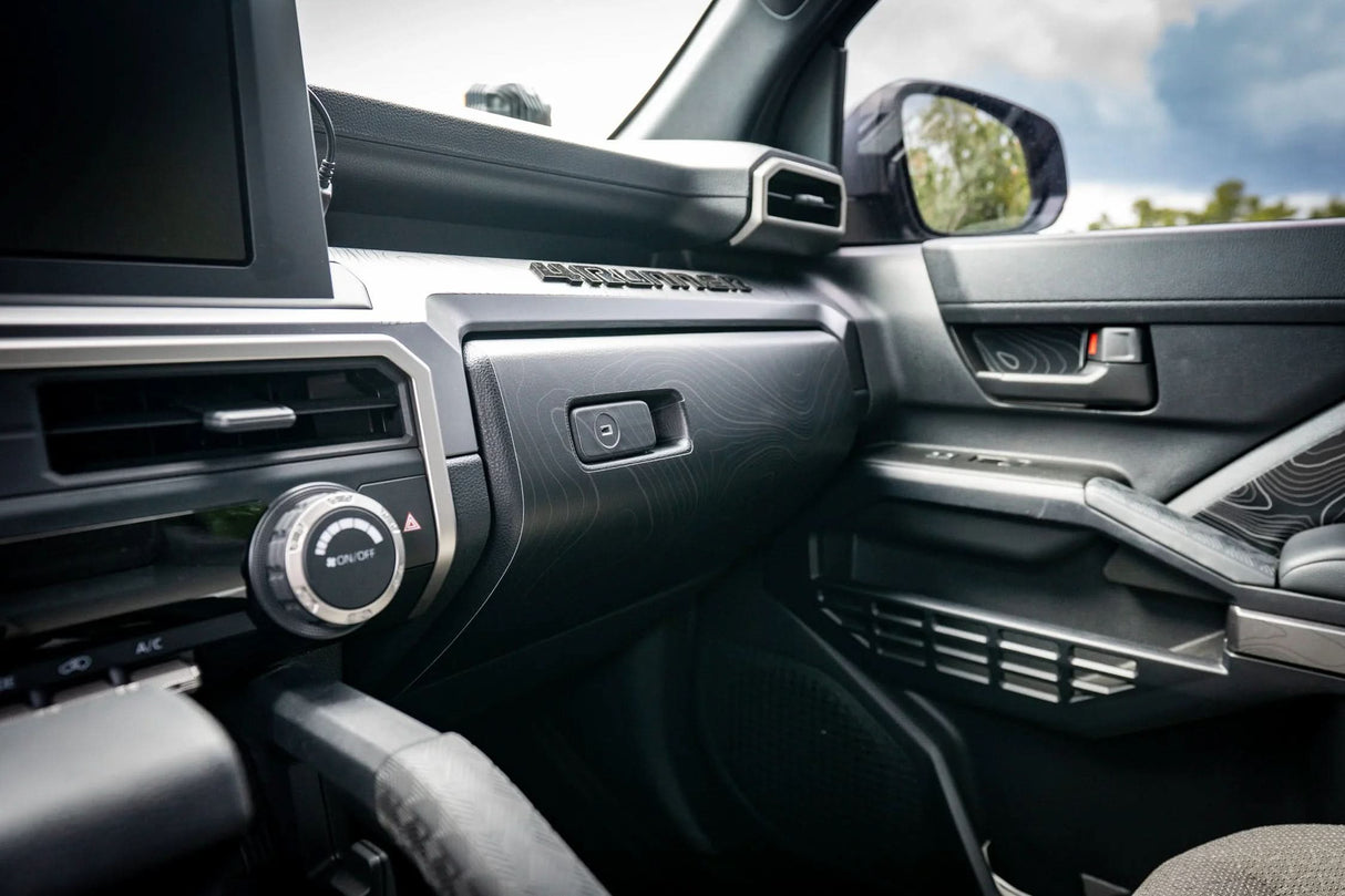 Topographic Glove Box Protection - 2024+ Tacoma / 2025+ 4Runner