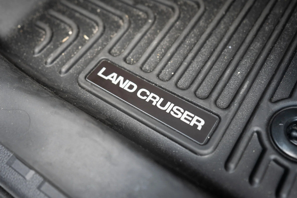 Land Cruiser Weathertech or Husky Floor Mat Logo (Etched) - Universal