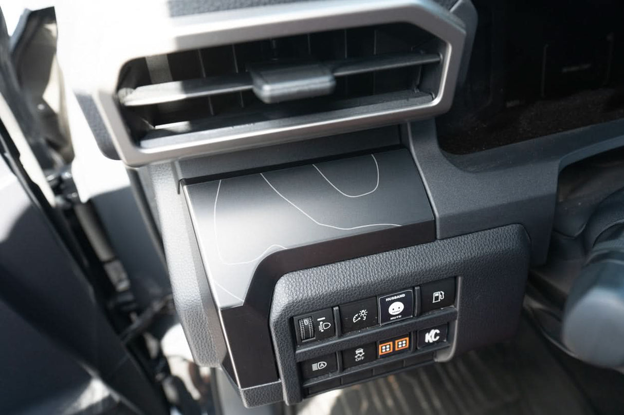 Full Width Topographic Dash Wrap - 2025+ 4Runner