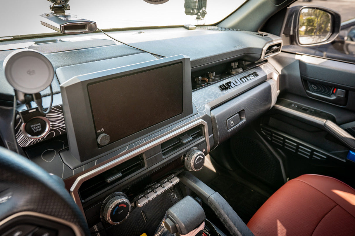 Full Width Topographic Dash Wrap - 2025+ 4Runner