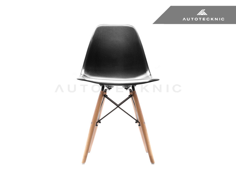 AutoTecknic Midcentury Dry Carbon Dowel-Leg Side Chair