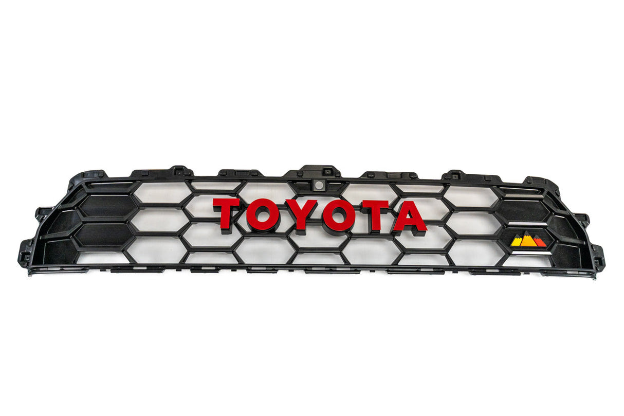 StickerFab Tri Color TRD Style Grille Emblem Version 2- 2024+ Tacoma / 2025+ 4Runner